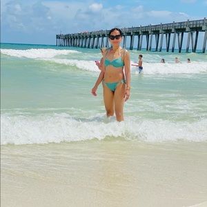 Onia gingham buttom only.